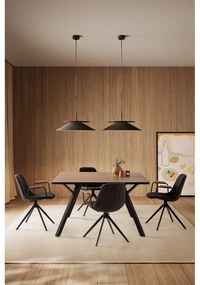 Čierne jedálenské stoličky v súprave 2 ks Tali – Marckeric