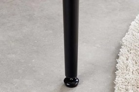 Keramický jedálenský stôl Garold 120 cm antracitový