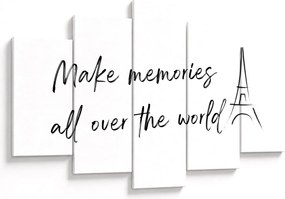 Obraz - Make memories (150x105 cm)