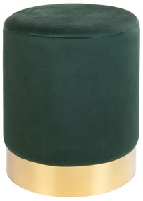 Zelený puf House Nordic Gamby, ø 34 cm