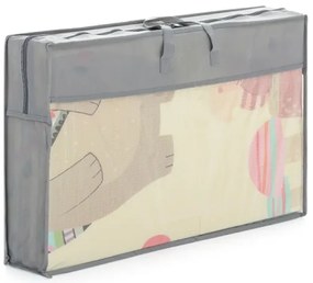 PETITE&MARS - Skladacia podložka na hranie  CAMPY ELEPHANT&FOX