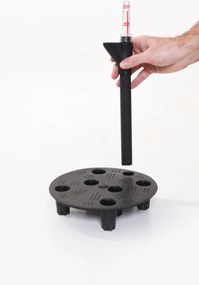 Indikátor stavu závlahy RIEGO, plast, priemer 21 cm, čierna