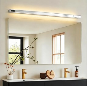 BRILAGI - LED osvetlenie zrkadla do kúpeľne AQUA LINE LED/36W/230V 120 cm IP44 lesklý chróm