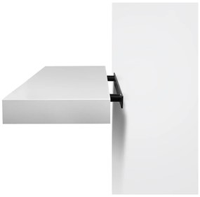Biela polička TemaHome Balda, šírka 90 cm