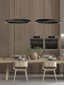 LED luster Sting 80 čierne