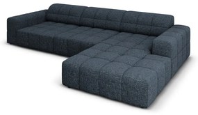 Modrá rohová pohovka (pravý roh) Chicago – Cosmopolitan Design