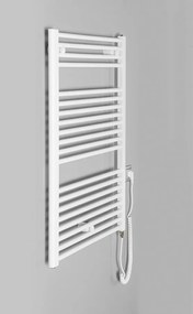 Aqualine Aqualine, DIRECT-E elektrické vykurovacie teleso, rovné, 600x960 mm, 400W, biela, ILE96T
