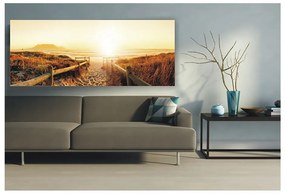 Obraz Styler Canvas Harmony Beach II, 45 × 140 cm
