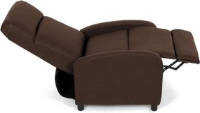 Polohovacie kreslo hnedé TV-W3397 BR2
