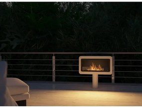 InFire - BIO krb 82,5x78 cm 3kW biela