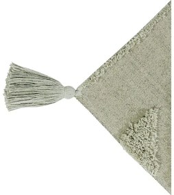 Svetlozelený prateľný ručne tkaný bavlnený koberec 170x240 cm Tribu Olive – Lorena Canals
