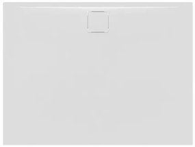 Sprchová vanička obdĺžniková SAT Vision 100x90 cm liaty mramor SATSVVI10090B, 1 ks