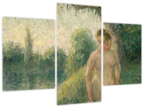 Obraz - Camille Pissarro, The Bather, reprodukcia (90x60 cm)