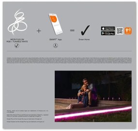 Ledvance - LED RGB+TW Vonkajší pásik SMART+ FLEX 3m LED/15W/230V IP44 Wi-Fi