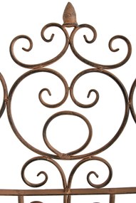 Mriežka na popínavé rastliny Paula - 180 x 85,5 cm - Hnedá antik