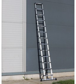 Teleskopický hliníkový rebrík PROFI, 3,92 m, 13 priečok