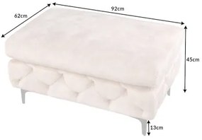 Taburetka 42642 Modern Barock Zamat Champagner  - Komfort-nábytok