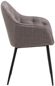 Jedálenská stolička Brooke III sivá