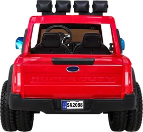 Ramiz Ford Super Duty Červený pickup