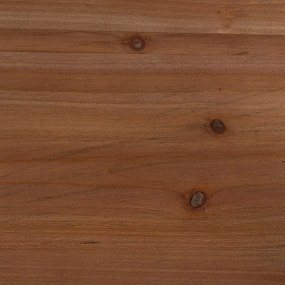 Modrá nízka komoda z jedľového dreva 115x90 cm Shabby – Ixia