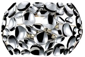 Dizajnový luster Carera Parette chrome