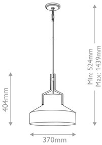 Quoizel QZ-BRECKEN-2P-OZ-ABG - Luster BRECKEN 2xE27/60W/230V čierny/mramorový dekor