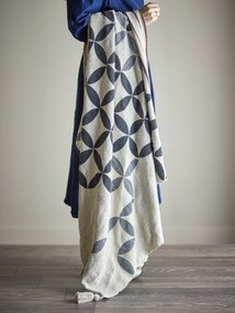 Bloomingville Prehoz z recyklovanej bavlny Forma 130 × 155 cm