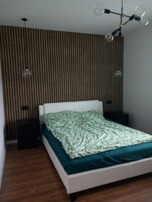 Stropné svietidlo BALL čierne/biele - kov/sklo - číre