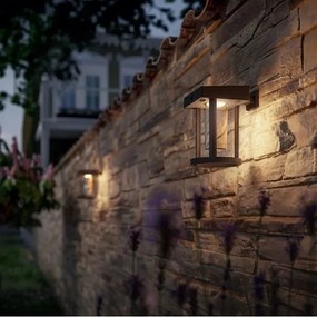 Philips - LED Solárne nástenné svietidlo so senzorom CAMILL LED/1,4W/3,7V IP44