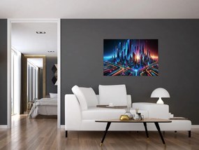 Obraz - Mesto budúcnosti (90x60 cm)