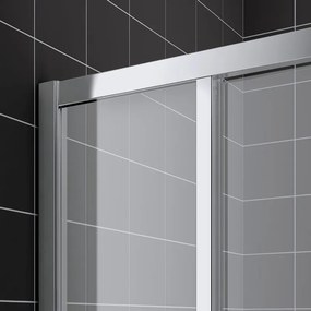 Štvorcový sprchovací kút Kermi Cada XS 90x90 cm - E2R 09020 PVK+E2L 09020 PVK