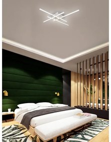 Brilagi - LED stropné svietidlo STRIPES LED/37W/230V biela