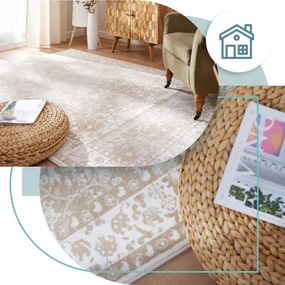 Koberec FD Sensi Nastel tmavobéžový