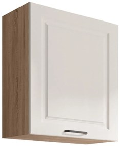 Kuchynská skrinka Smart 34g Sonoma/Biely Mat