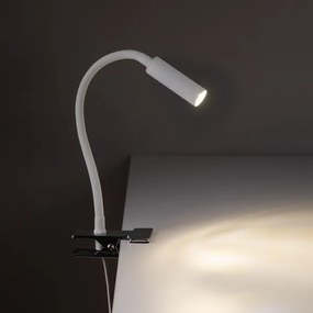 LED Lampa s Klipom LAGOS 1xG9/3W/230V biela