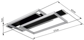 Globo 67187-40 - LED Stropné svietidlo FINNLEY LED/40W/230V 62x27 cm