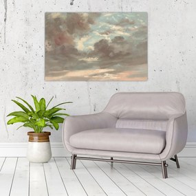 Obraz - John Constable, Cloud Study Stormy Sunset, reprodukcia (90x60 cm)