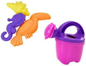 LEAN TOYS Súprava do piesku - fialový jednorožec