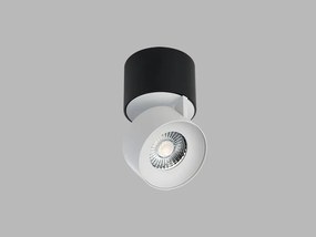 LED2 11508231 Stropné bodové svietidlo KLIP ON LED, 11W, 2700K, 770lm, IP20, čierna/biela