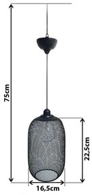 LED Solárny luster na lanku MEGGY 1,2V 200 mAh IP44