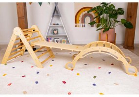 Lezecký set Piklerovej triangel, doska, montessori hojdačka
