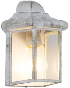 Rabalux 8753 - Vonkajšie nástenné svietidlo NORVICH 1xE27/60W/230V IP43 biela