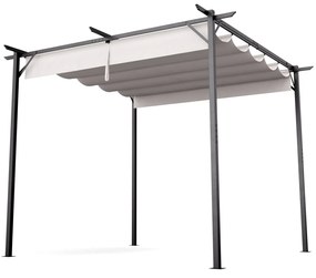 Blumfeldt Pantheon Robust, pergola, 3 x 3 m, práškovo lakovaná oceľ, odolná voči poveternostným vplyvom