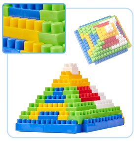KIK Stavebnica DIPLO Blocks 3 pre deti z plastu 107el.