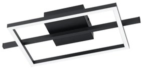 Eglo 901115 - LED Stmievateľné stropné svietidlo AMANDOLO LED/17W/230V čierna + DO