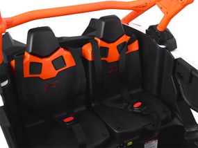 JOKOMISIADA Veľké terénne vozidlo Buggy Can-am Maverick pre 2 osoby PA0287 oranžová