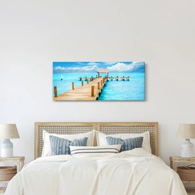 Obraz - Mólo (120x50 cm)