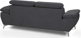 Trojsedák Gisele, antracitová látka