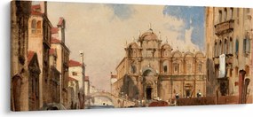 Obraz - Jules-Romain Joyant, The Scuola di San Marco, Venice, reprodukcia (120x50 cm)
