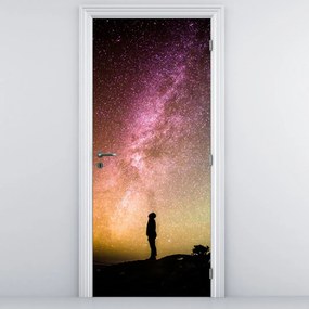 Fototapeta na dvere - Obloha (95x205cm)